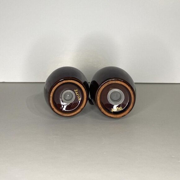 Little Brown Jug Salt & Pepper Shakers, Vintage - Picture 6 of 7